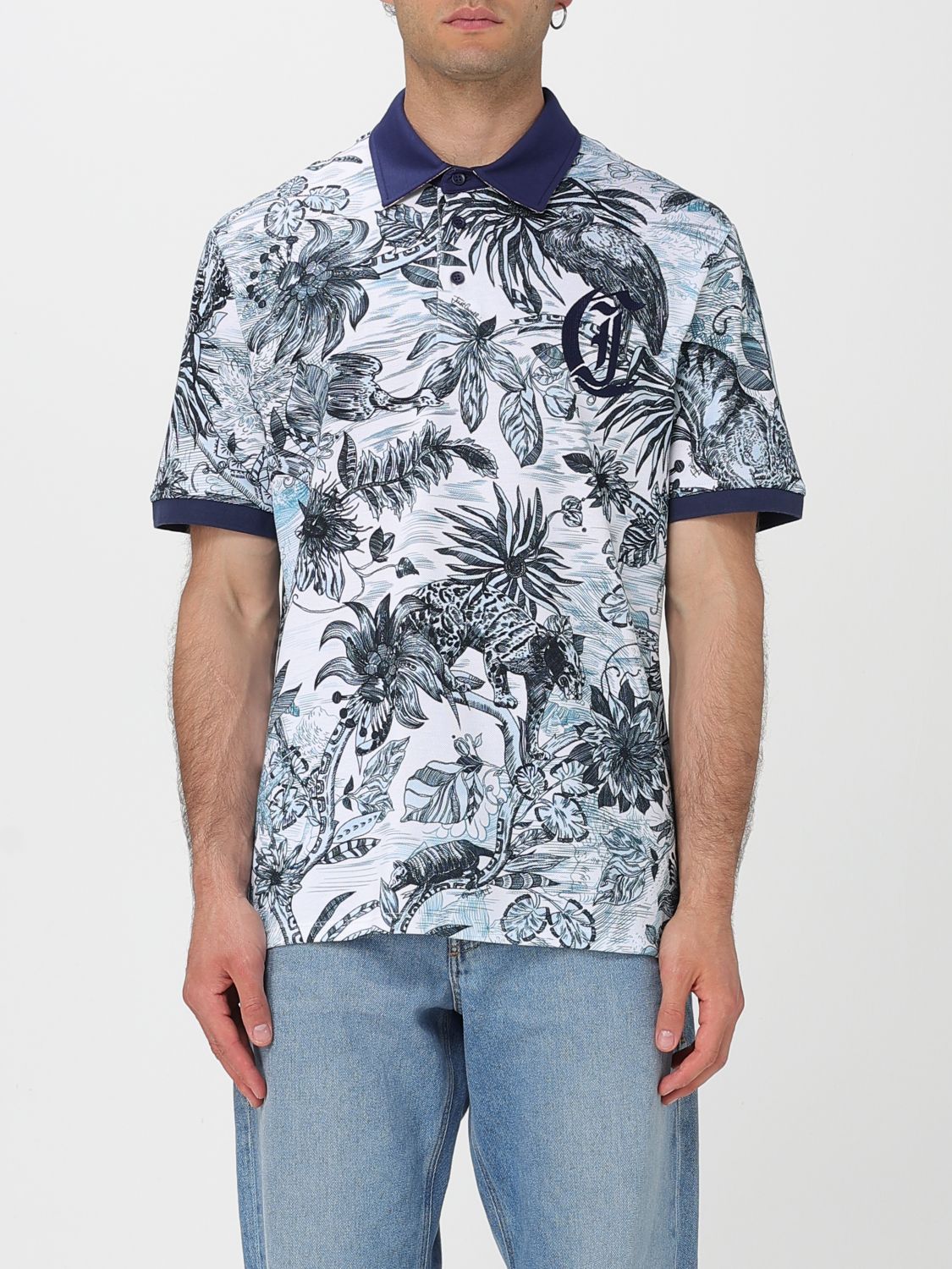 Just Cavalli Jungle Polo Shirt