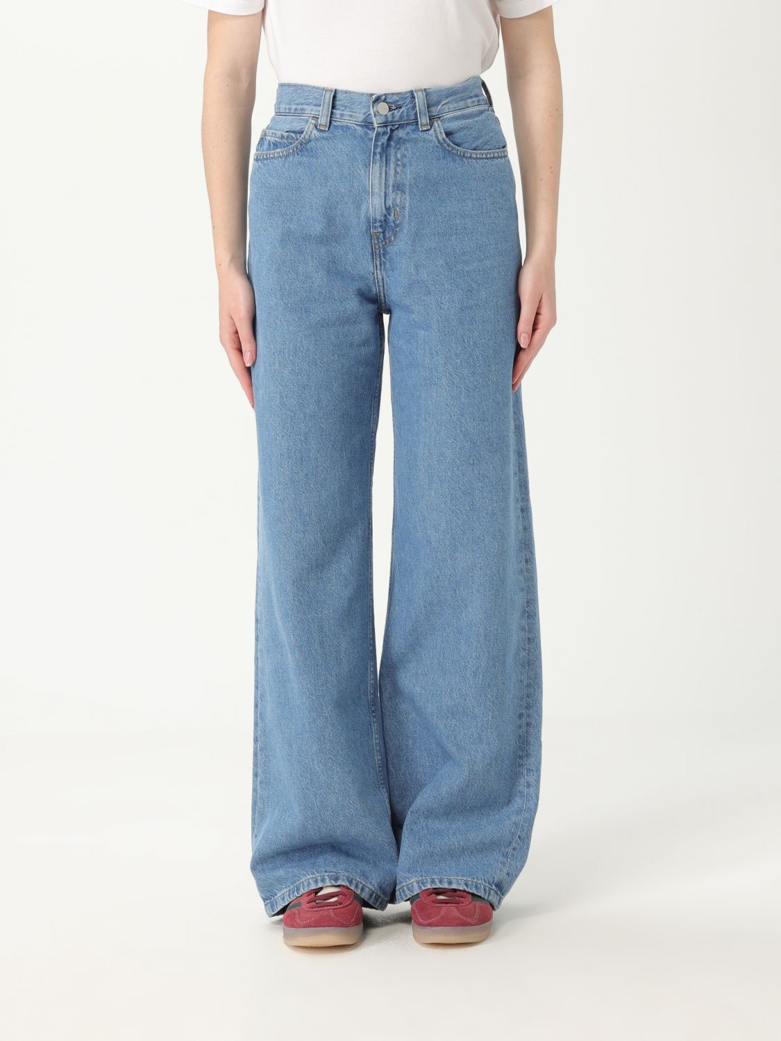 Carhartt Wip Pants In Blue