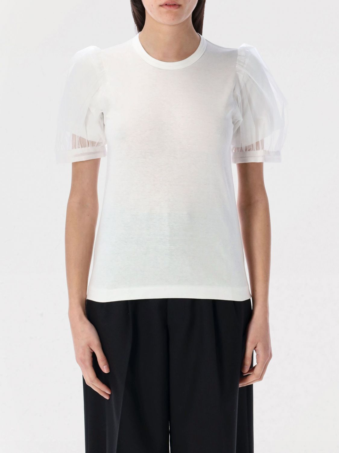 COMME DES GARÇONS T-SHIRT COMME DES GARCONS WOMAN COLOR WHITE G94777001