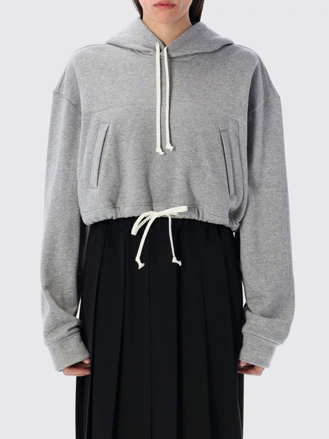 COMME DES GARÇONS SWEATSHIRT COMME DES GARCONS WOMAN COLOR GREY G94791020