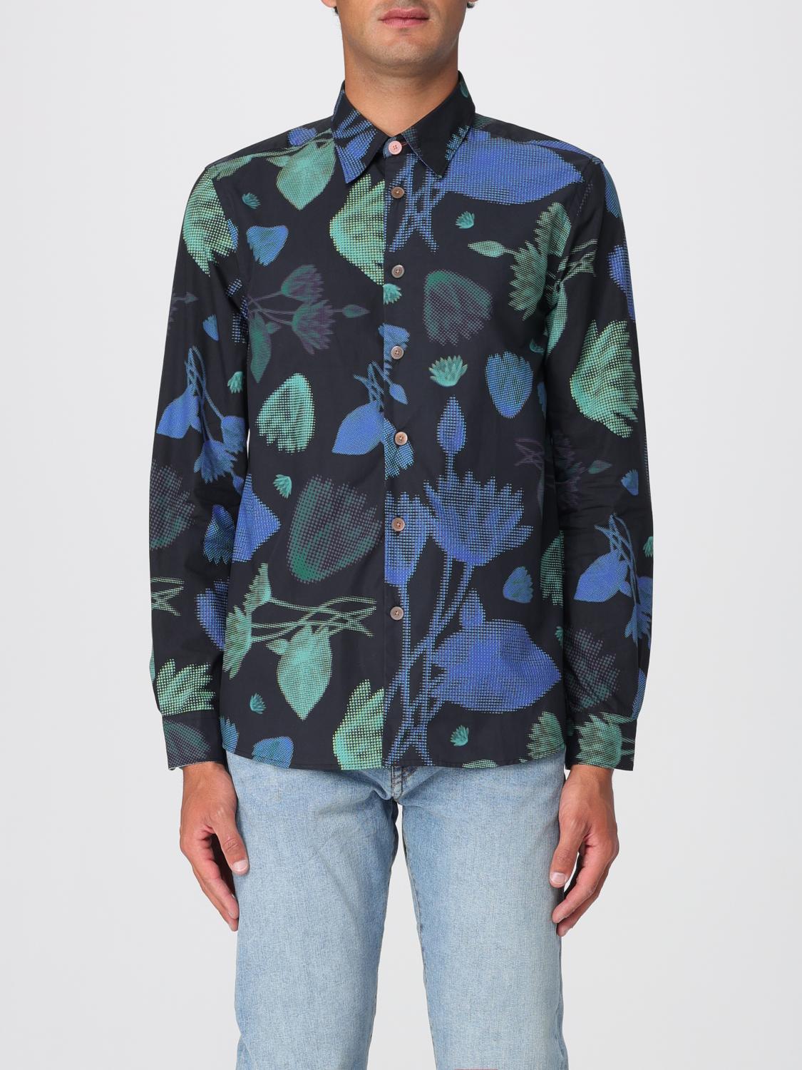 Ps By Paul Smith Ps Paul Smith Printed Cotton Shirt