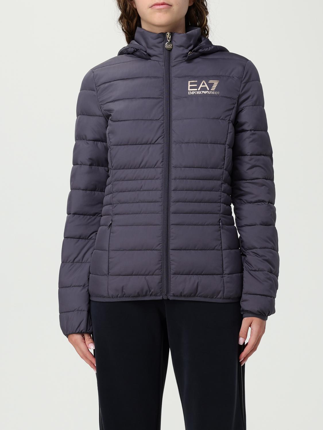 Ea7 Jacket Woman Color Grey In Gray
