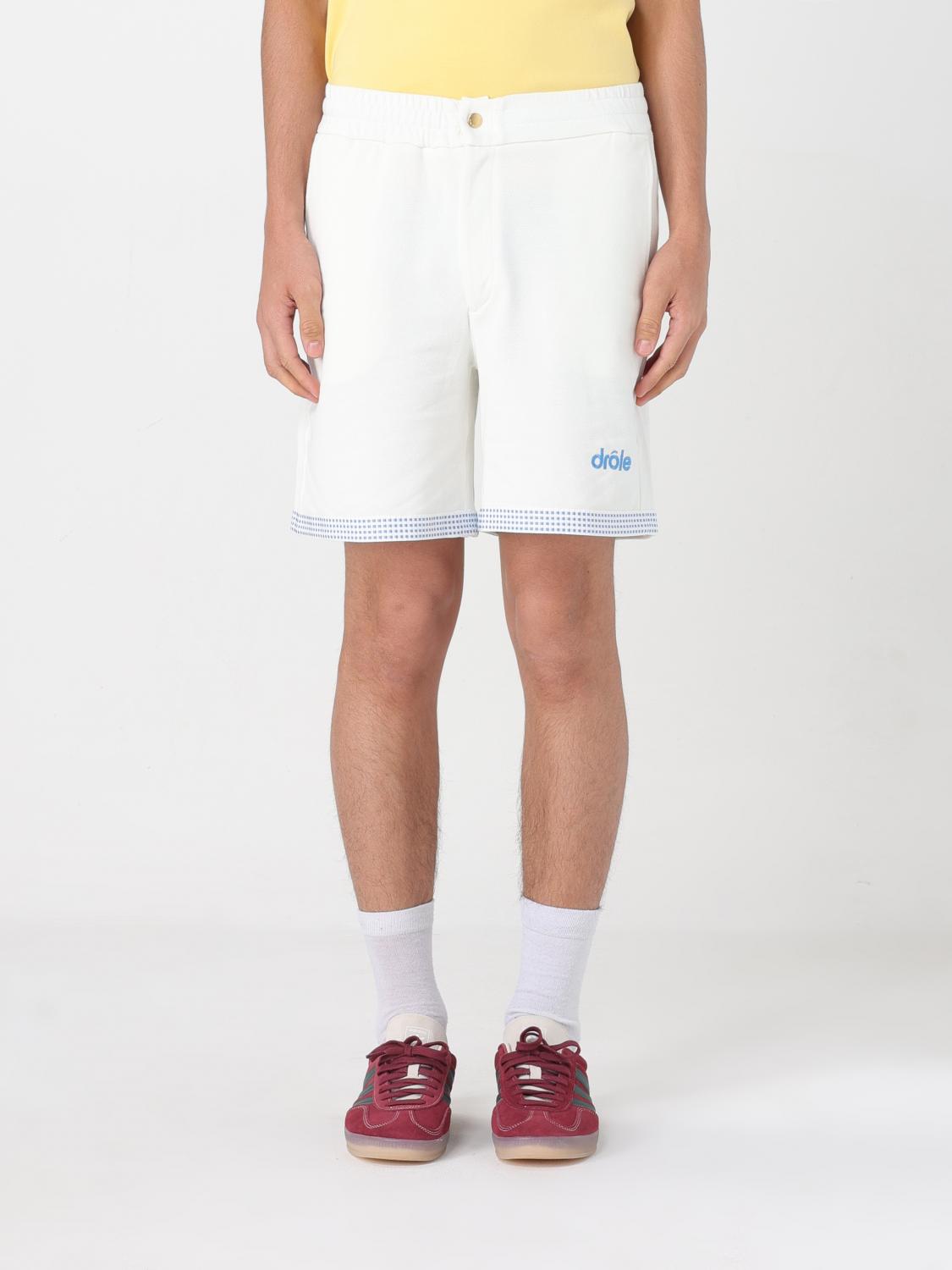 Drôle De Monsieur Textured Shorts Featuring Pockets