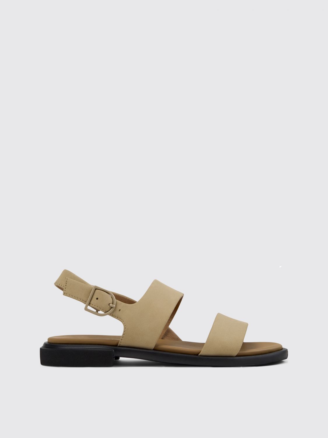 Camper Flat Sandals  Woman Color Beige