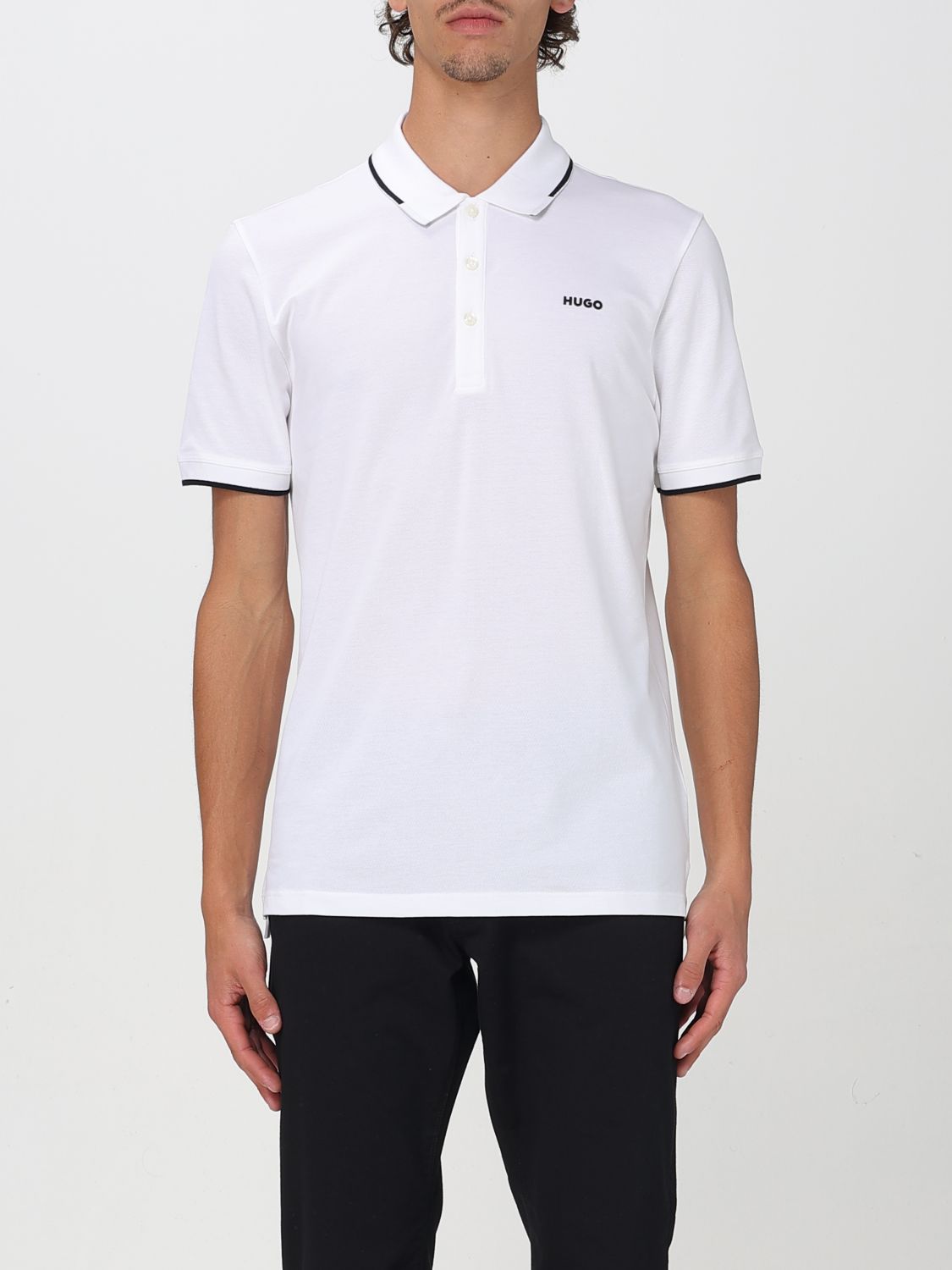 Hugo Boss Polo Shirt Hugo Men Color White