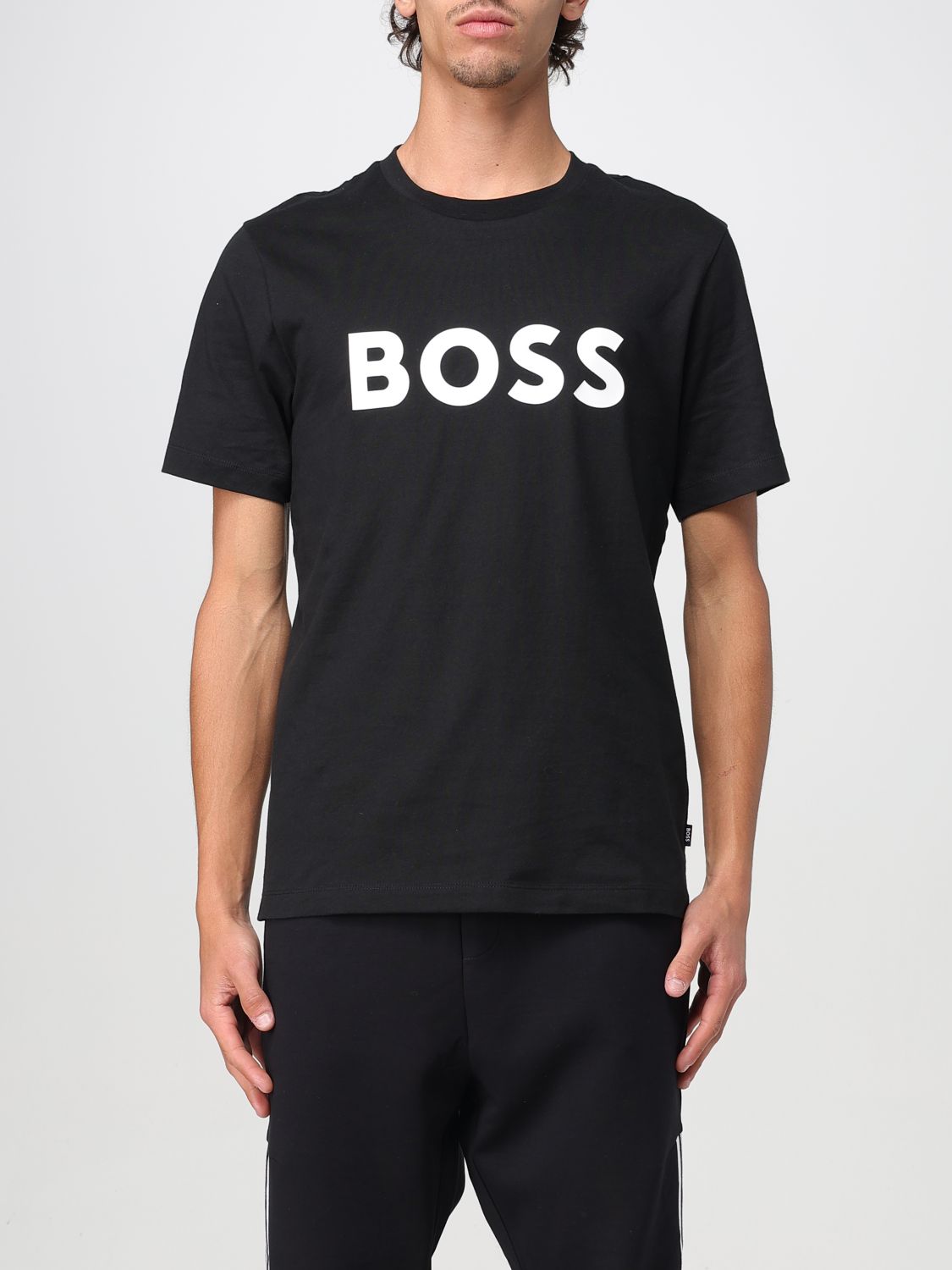 Hugo Boss T-shirt Boss Men Colour Black