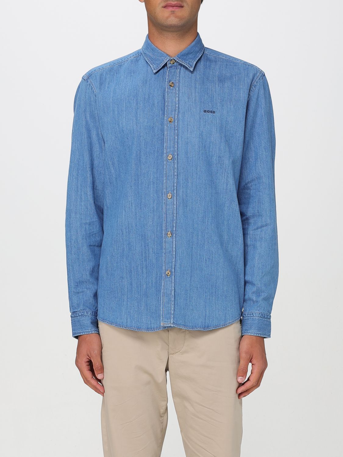 Hugo Boss Shirt Boss Men Color Blue