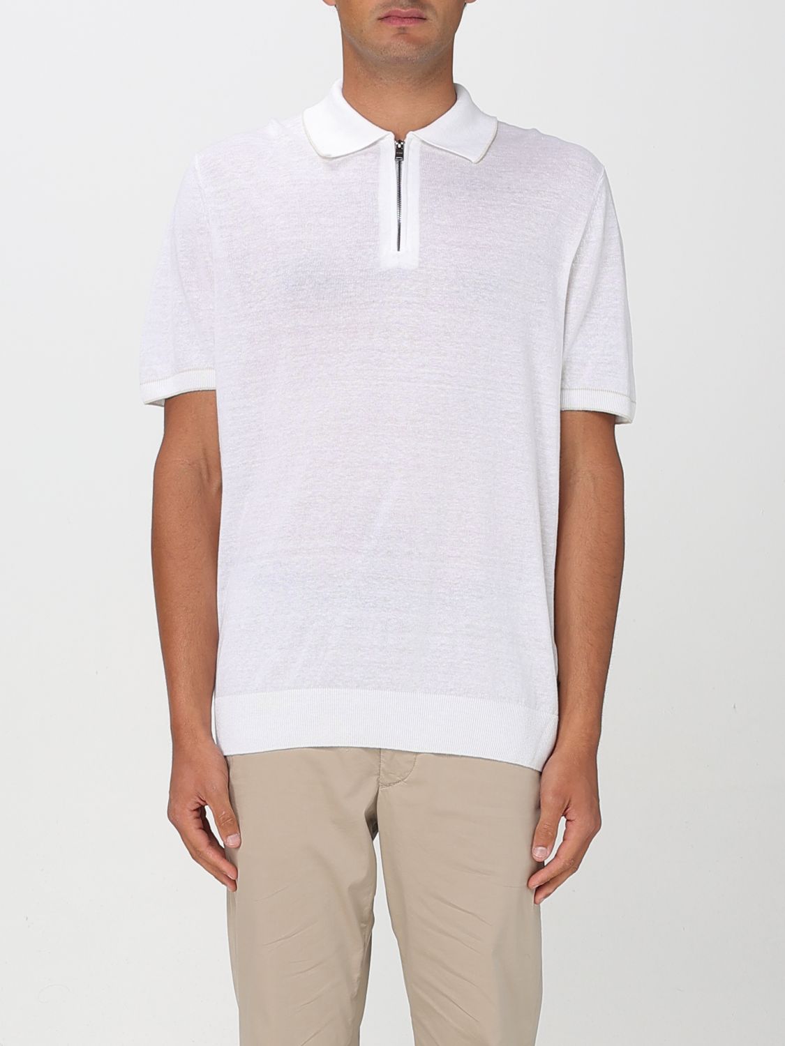 Hugo Boss Polo Shirt Boss Men Color White
