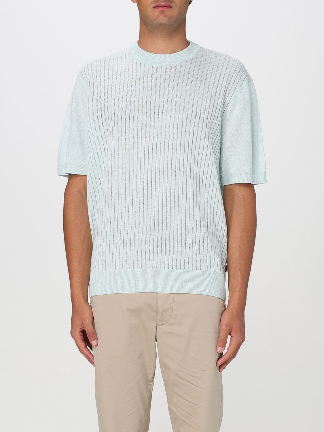 Hugo Boss T-shirt Boss Men Color Blue