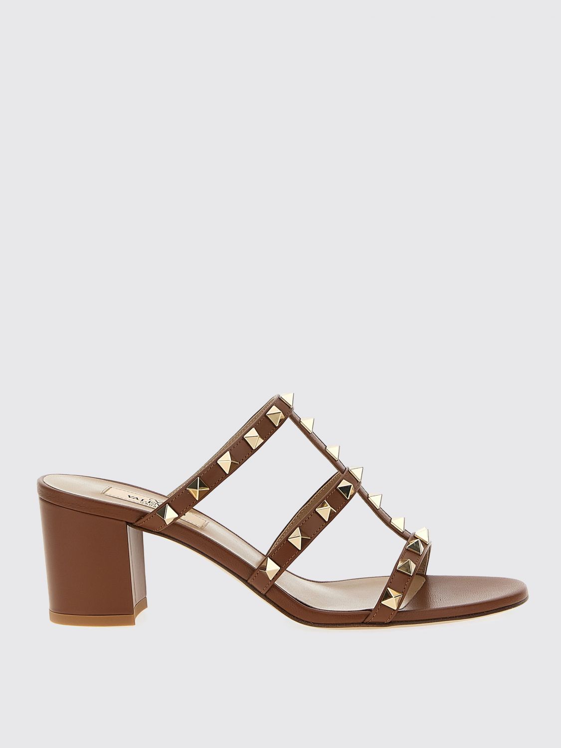 Valentino Garavani Flat Sandals  Woman Color Brown