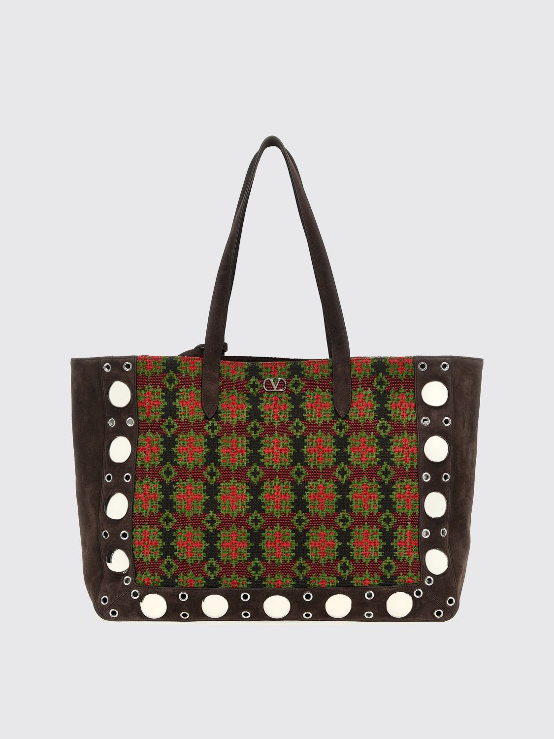 Valentino Nellcôte Big Shopping Bag With Dual Handles