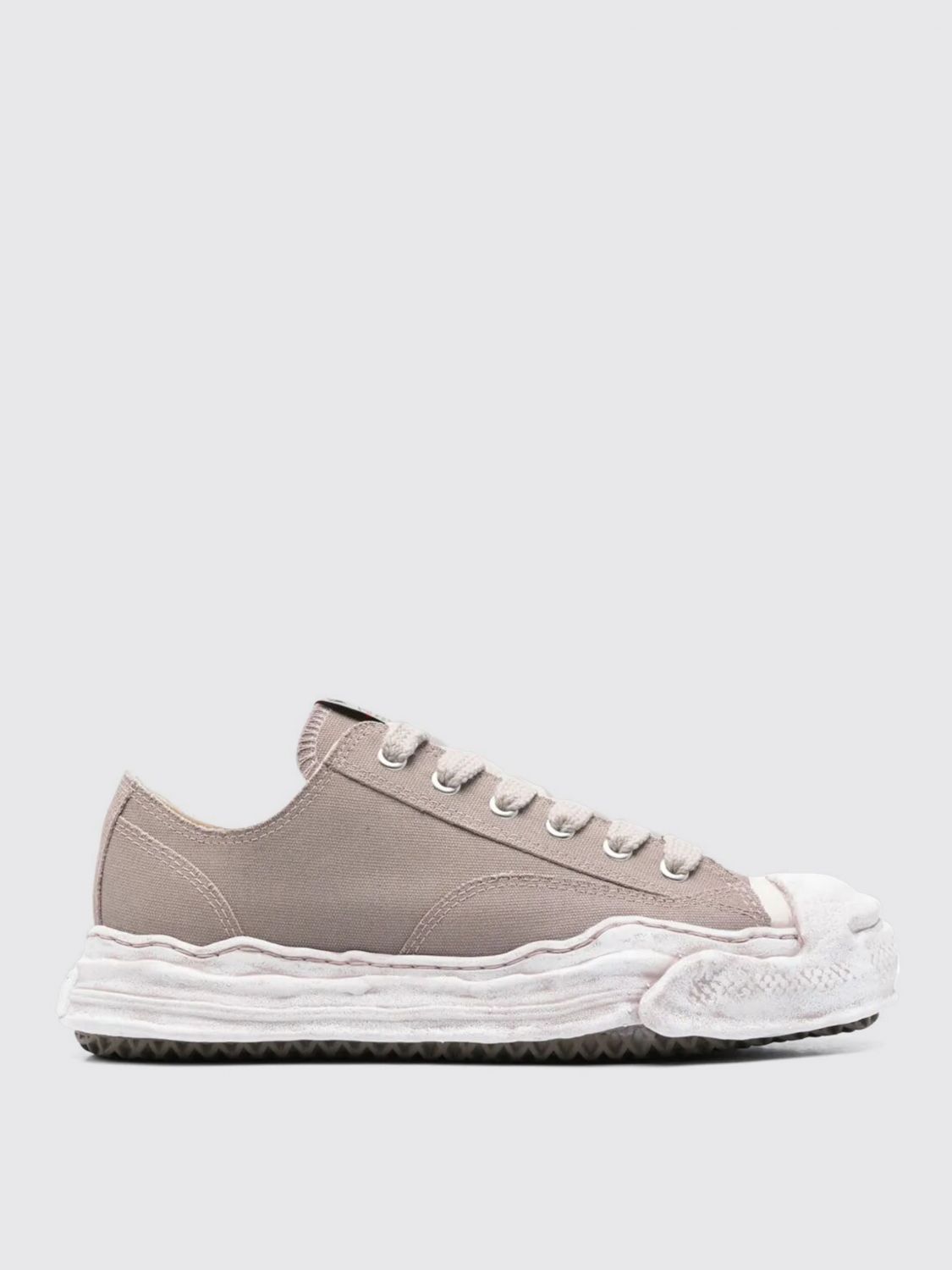 Miharayasuhiro Maison Mihara Yasuhiro Hank Low Og Canvas Sneaker In Gray