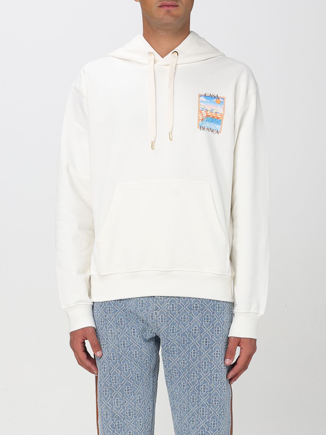 Casablanca Sweatshirt  Men Colour White