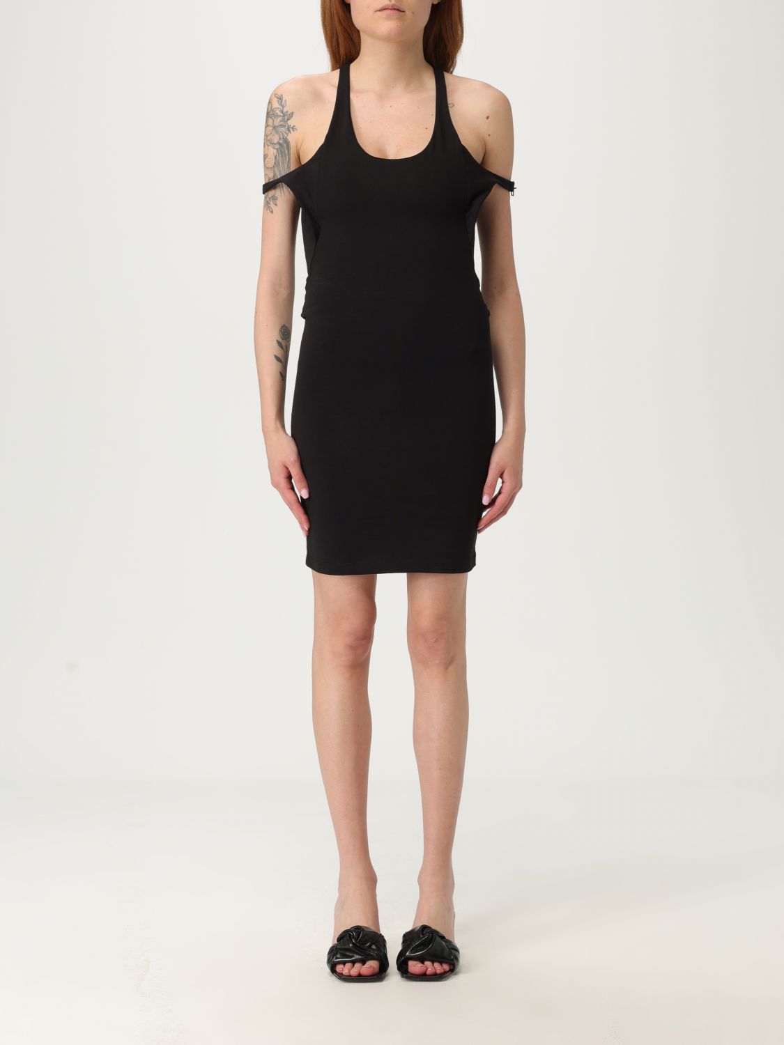 Heliot Emil Dress Woman Color Black In Black