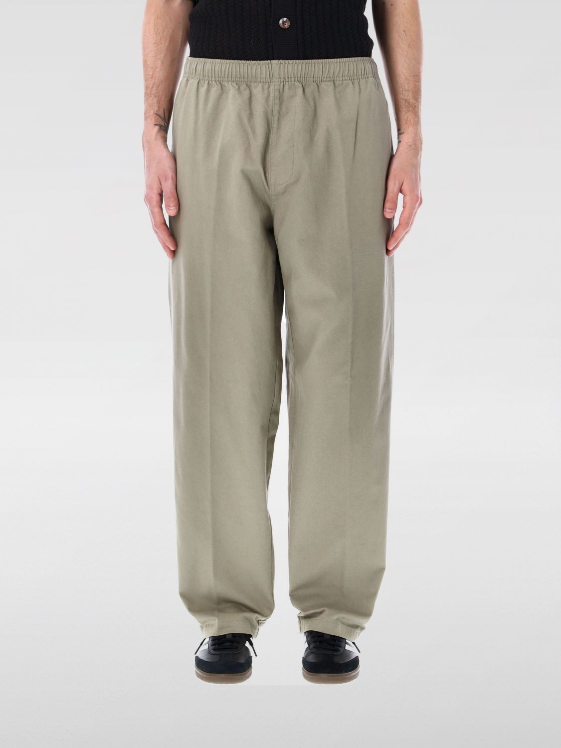 Shop Obey Pants Men Color Kaki
