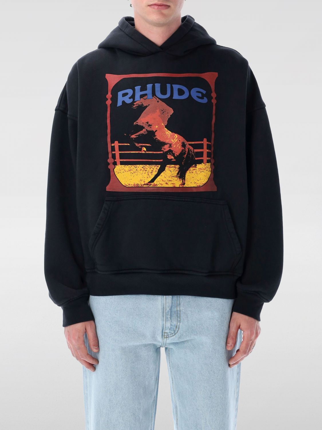 Sweatshirt RHUDE Men color Black Sweatshirt RHUDE Men color Black