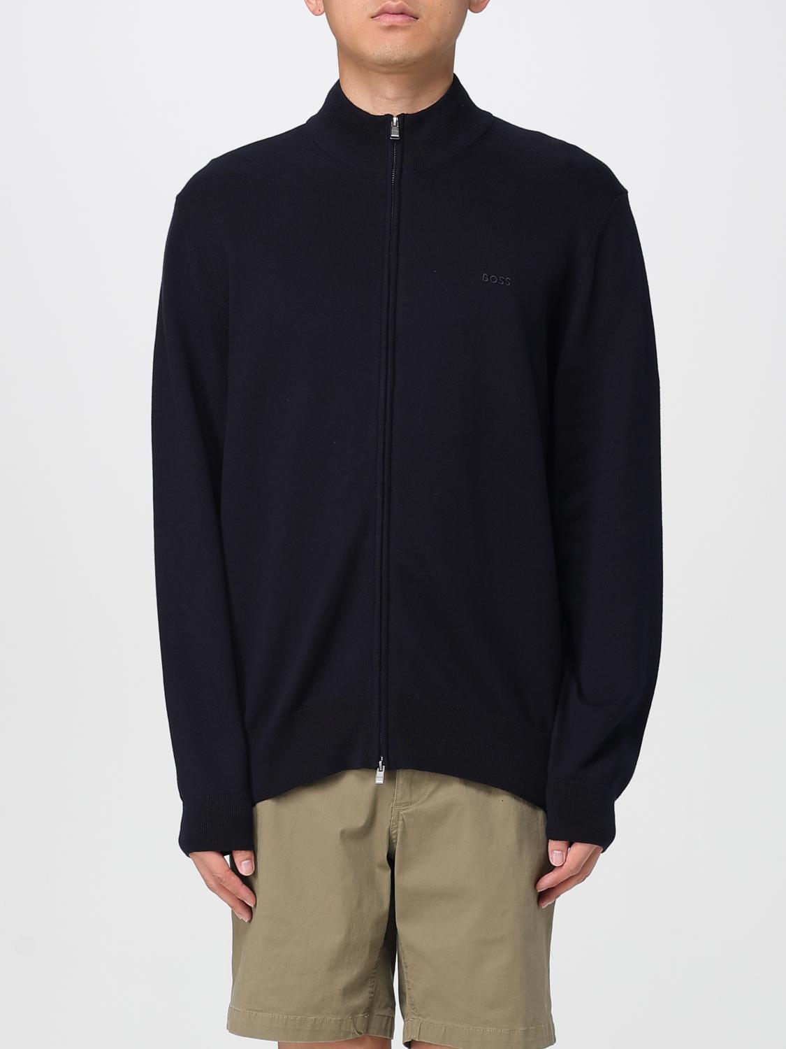 BOSS Pullover Herren Farbe Blau