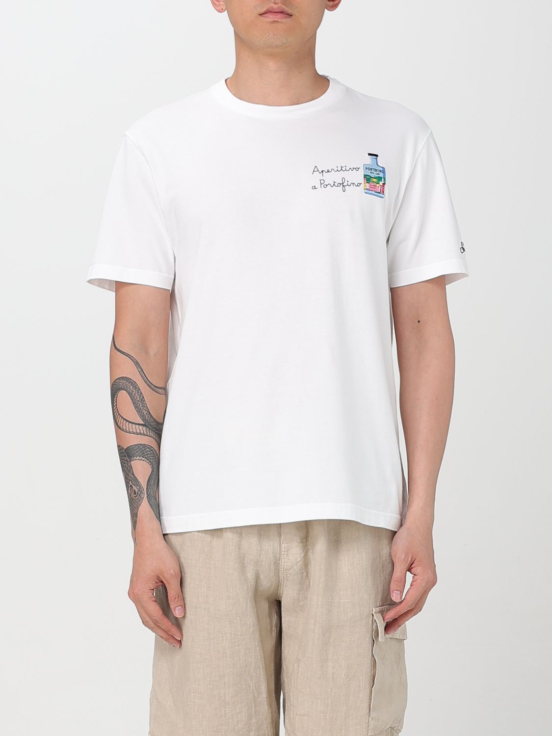 MC2 SAINT BARTH T-SHIRT MC2 SAINT BARTH MEN COLOR WHITE G96011001