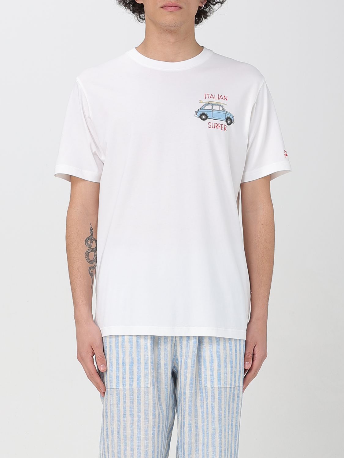 Mc2 Saint Barth Polo Shirt  Men Color White 1