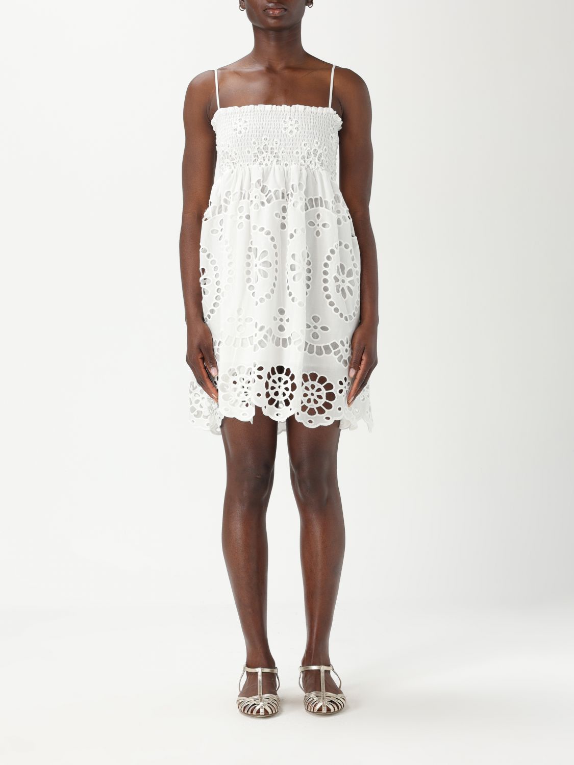 Mc2 Saint Barth Dress  Woman Colour White