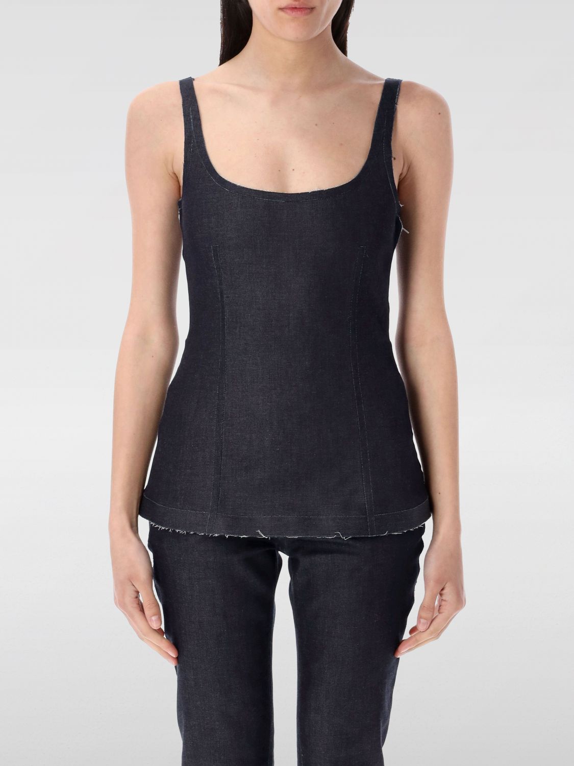 Marni Denim Shaped Top