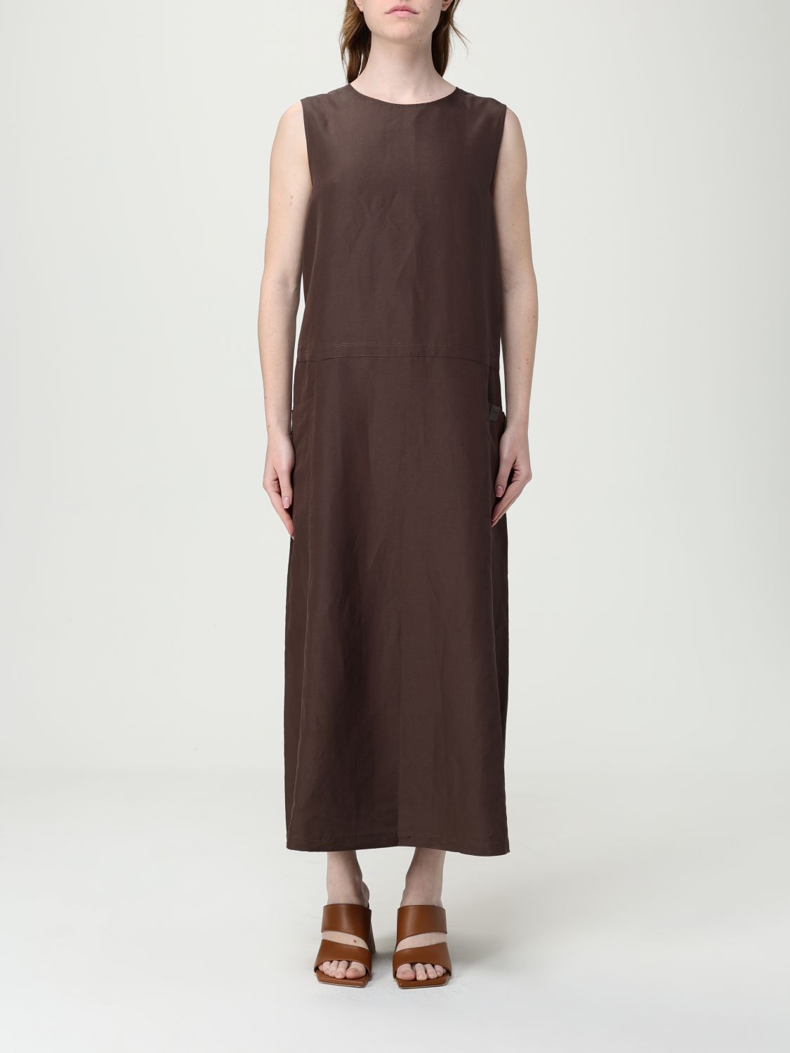 Shop Max Mara Dress Woman Color Rope