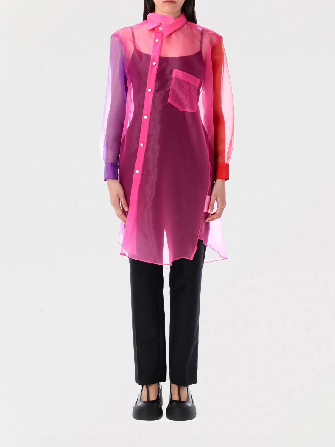 COMME DES GARÇONS SHIRT COMME DES GARCONS WOMAN COLOR FUCHSIA G96269007