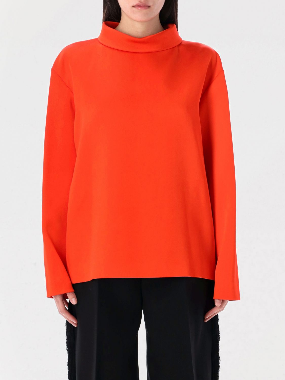 Shop Carven Top Woman Color Red