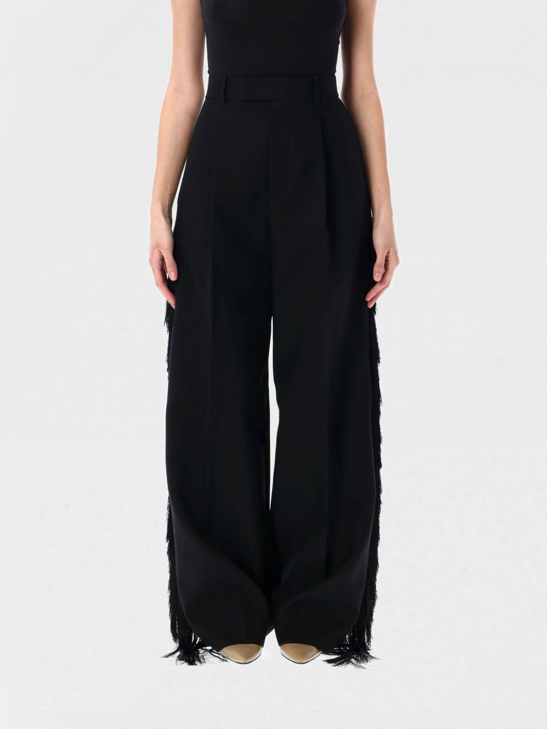CARVEN PANTS CARVEN WOMAN COLOR BLACK G96337002