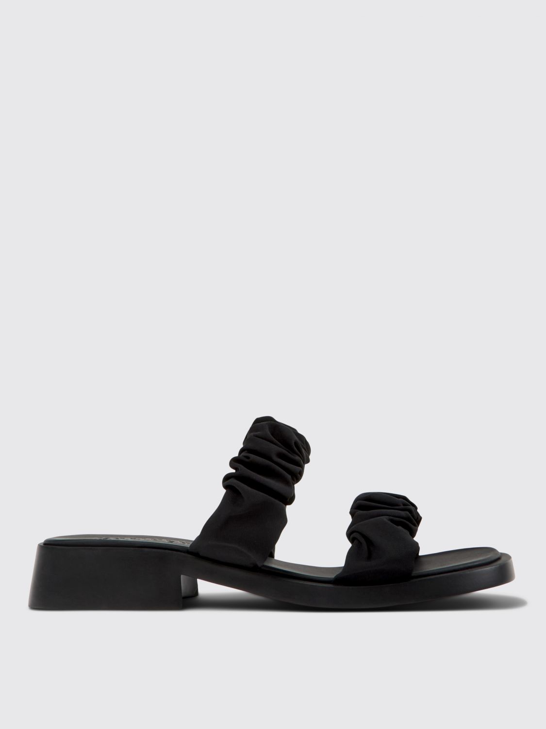 Camper Flat Sandals Woman Color Black