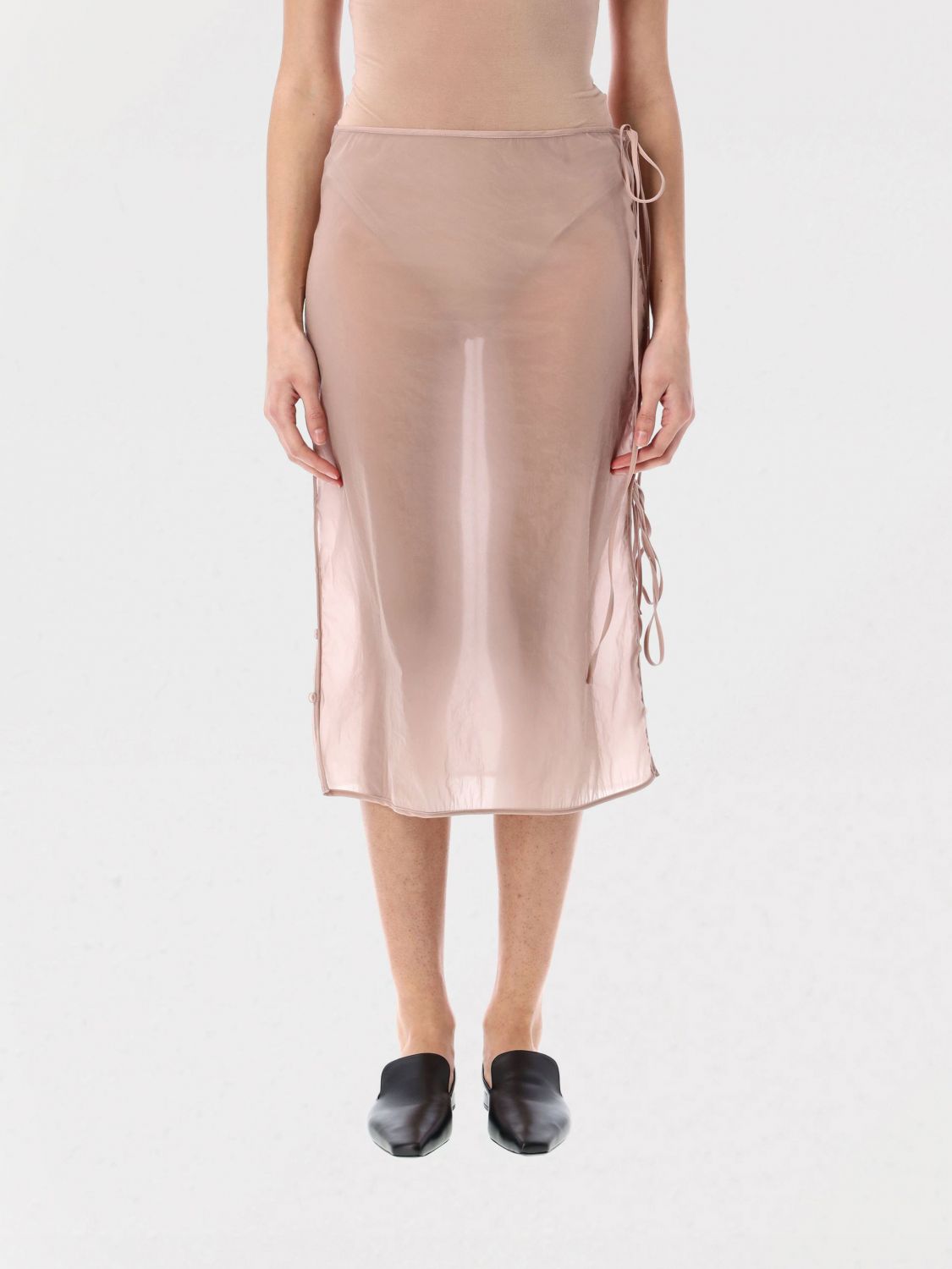 Shop Low Classic Skirt Woman Color Pink