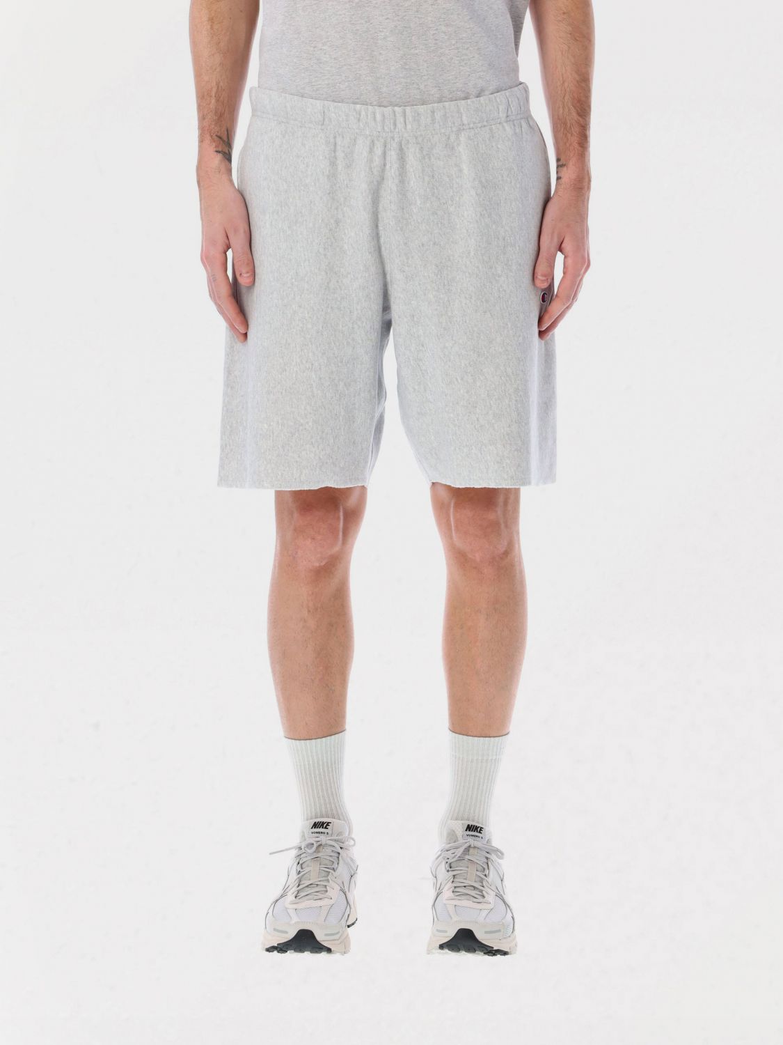 Champion Grey Elastic Waist Shorts