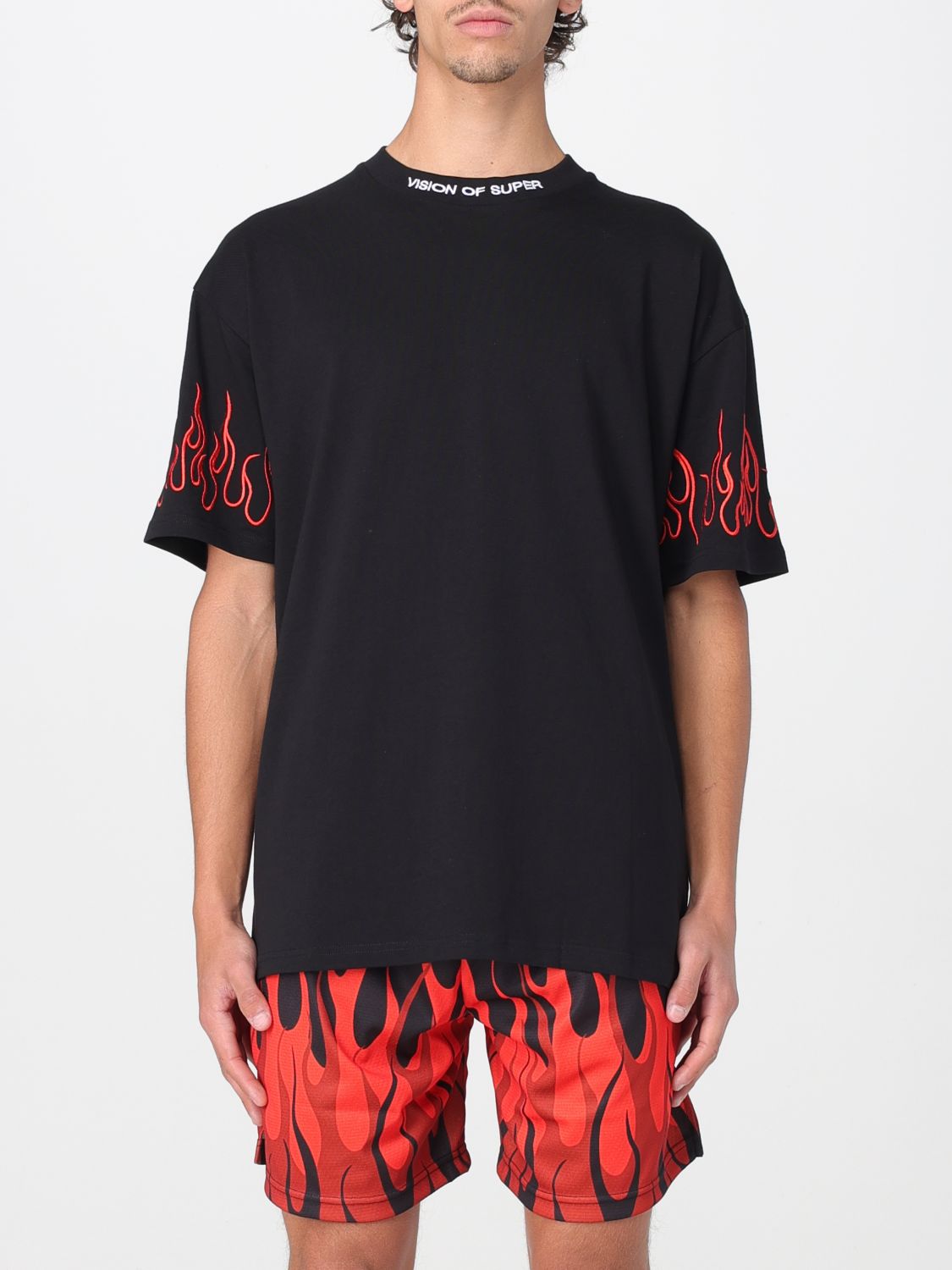 Vision Of Super T-shirt  Men Colour Black