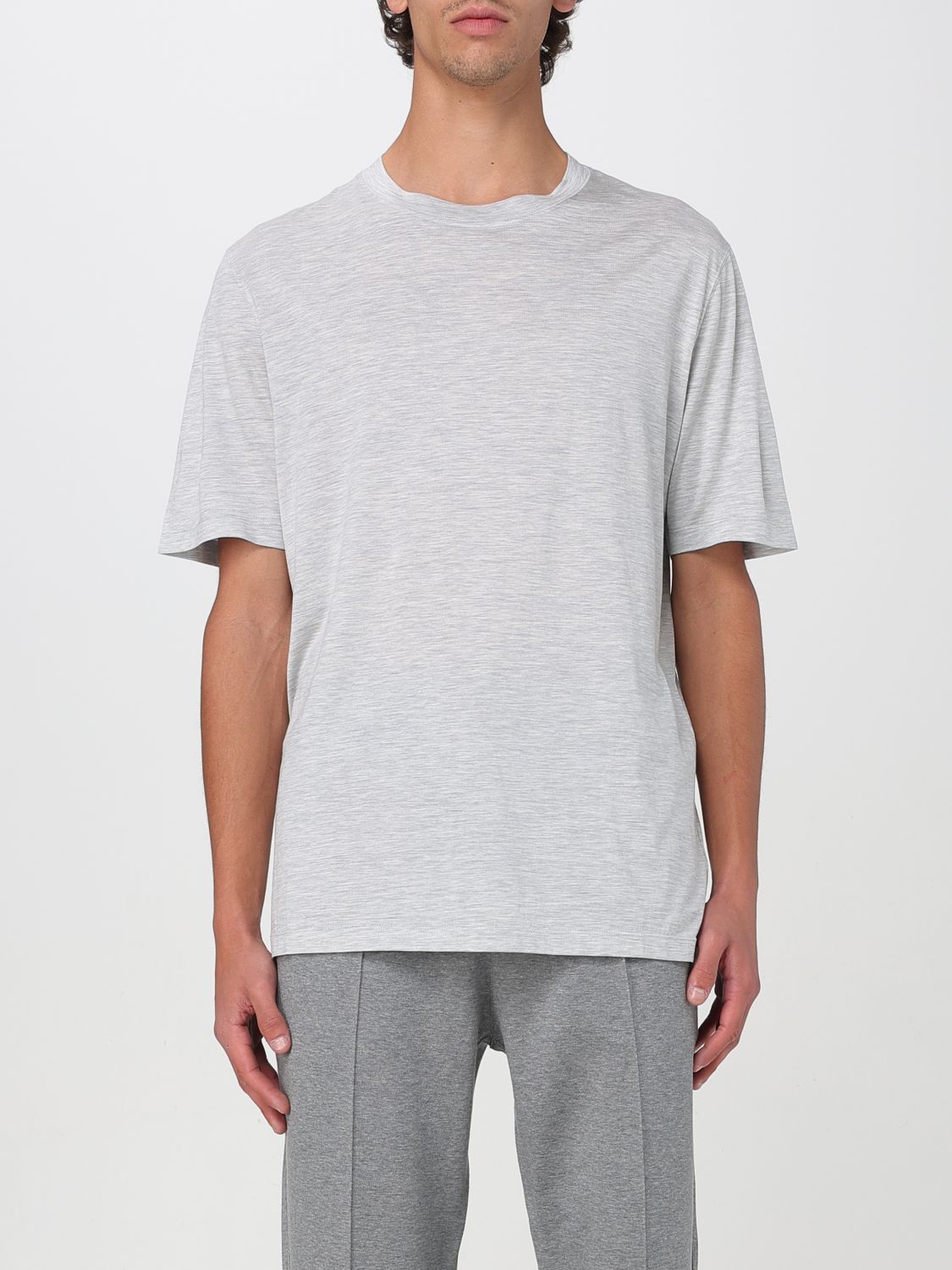 Brunello Cucinelli T-shirt Men Color Pearl In White