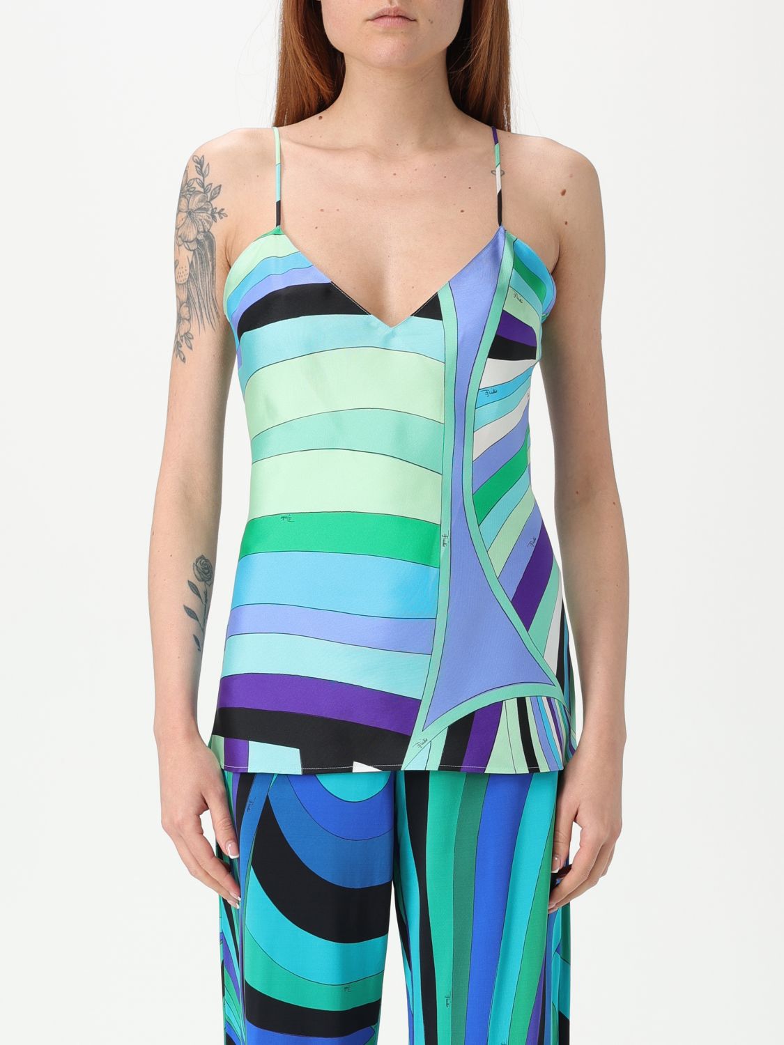 Pucci Top  Woman Color Water