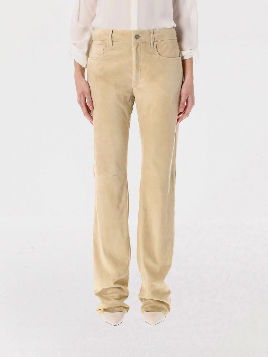 Polo Ralph Lauren Ralph Lauren Suede Leather Trousers