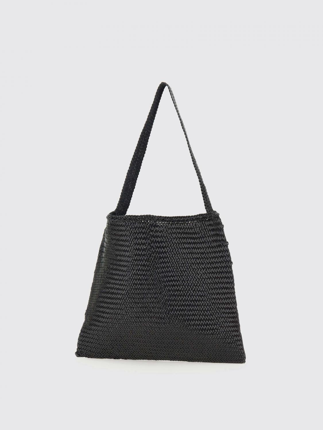 Dragon Diffusion Ars Tote Black Calfskin Shoulder Bag