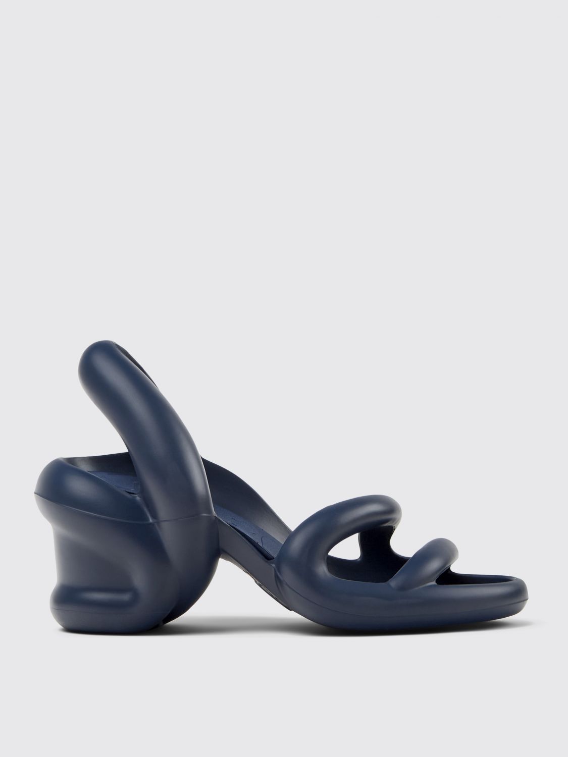 Camper Flat Sandals  Woman Color Blue