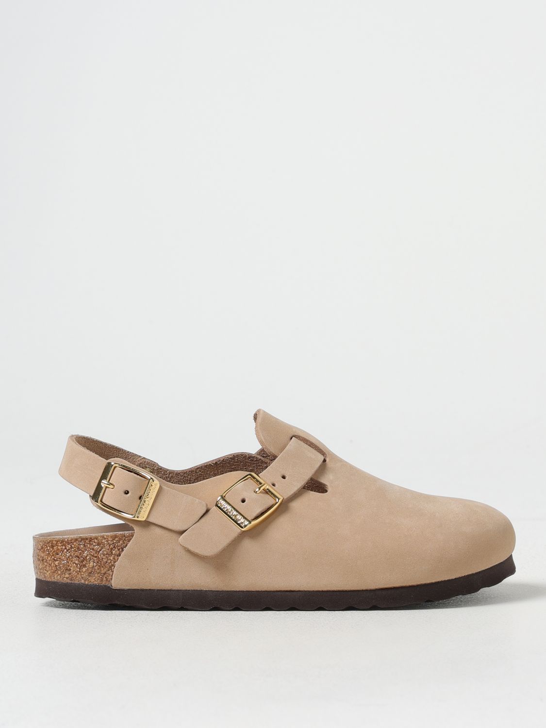 Birkenstock Nubuk Leather Tokio Clog Shoes