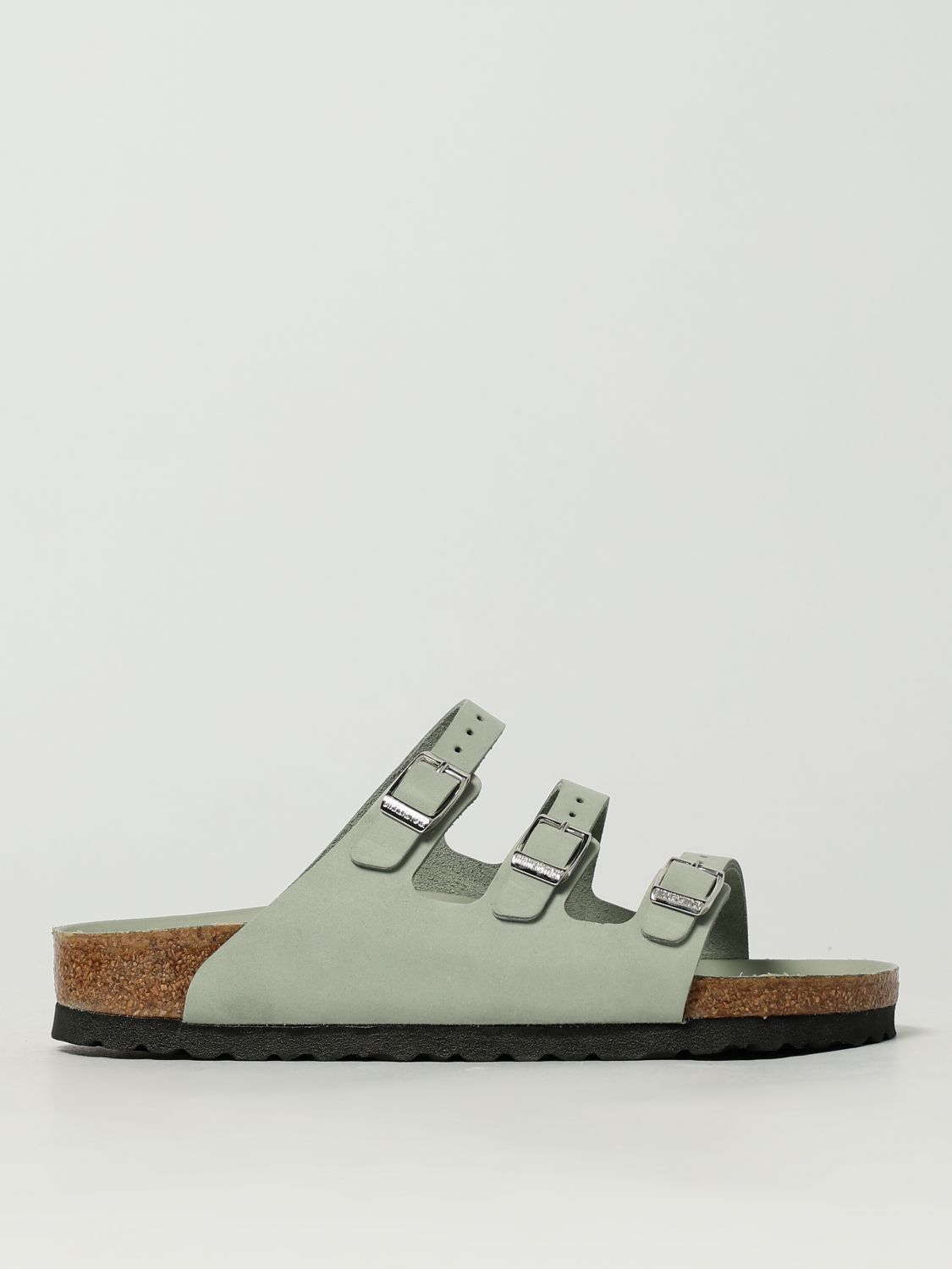Birkenstock Slipper Florida Colour Pure Sage