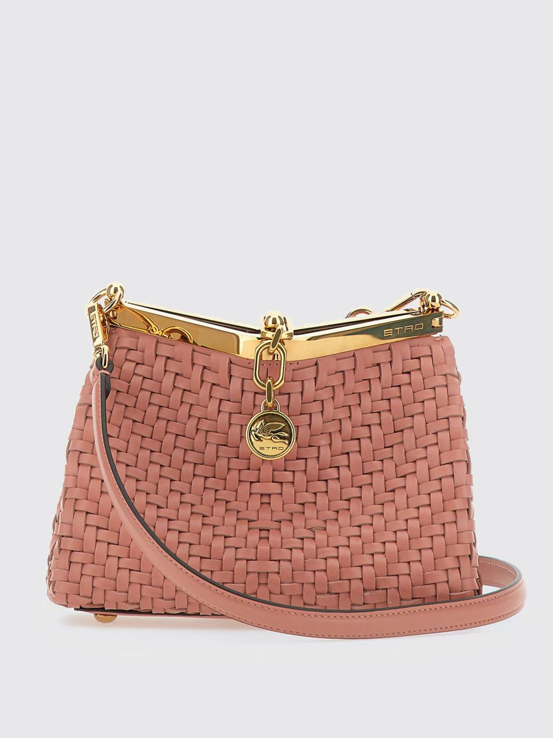 Etro Vela Mini Calfskin Leather Bag