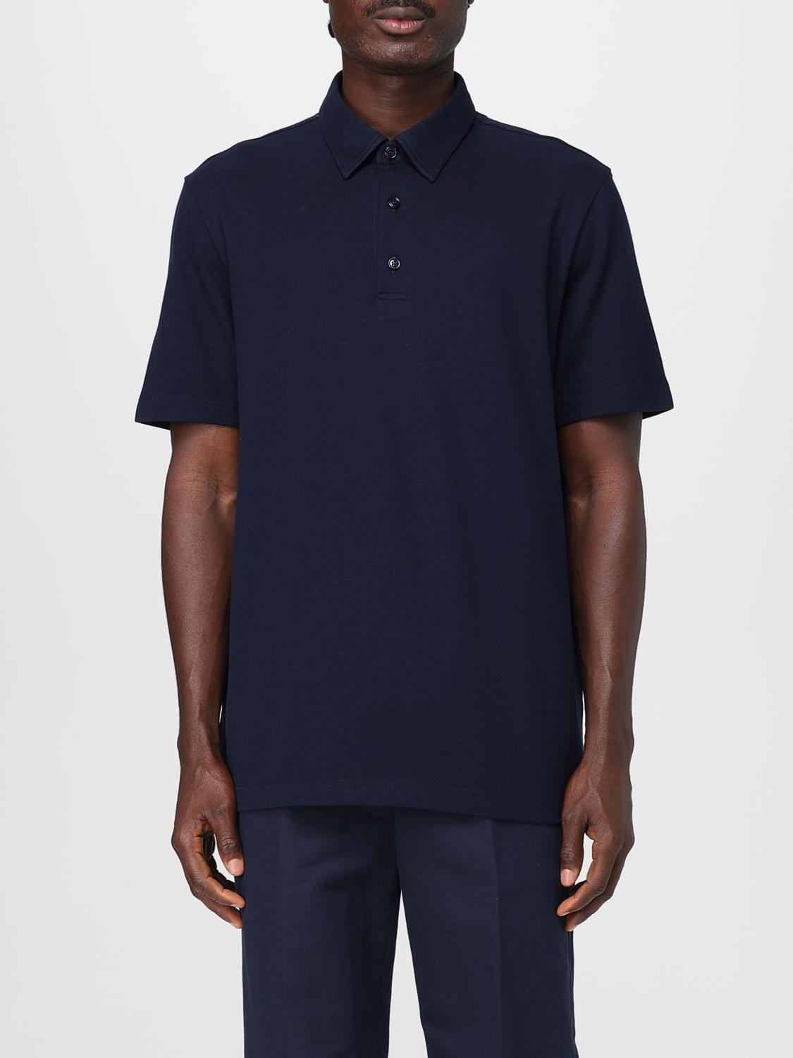BRIONI Polo Shirt Men color Navy　BRIONI ポロシャツ メンズ カラー ネイビー BRIONI