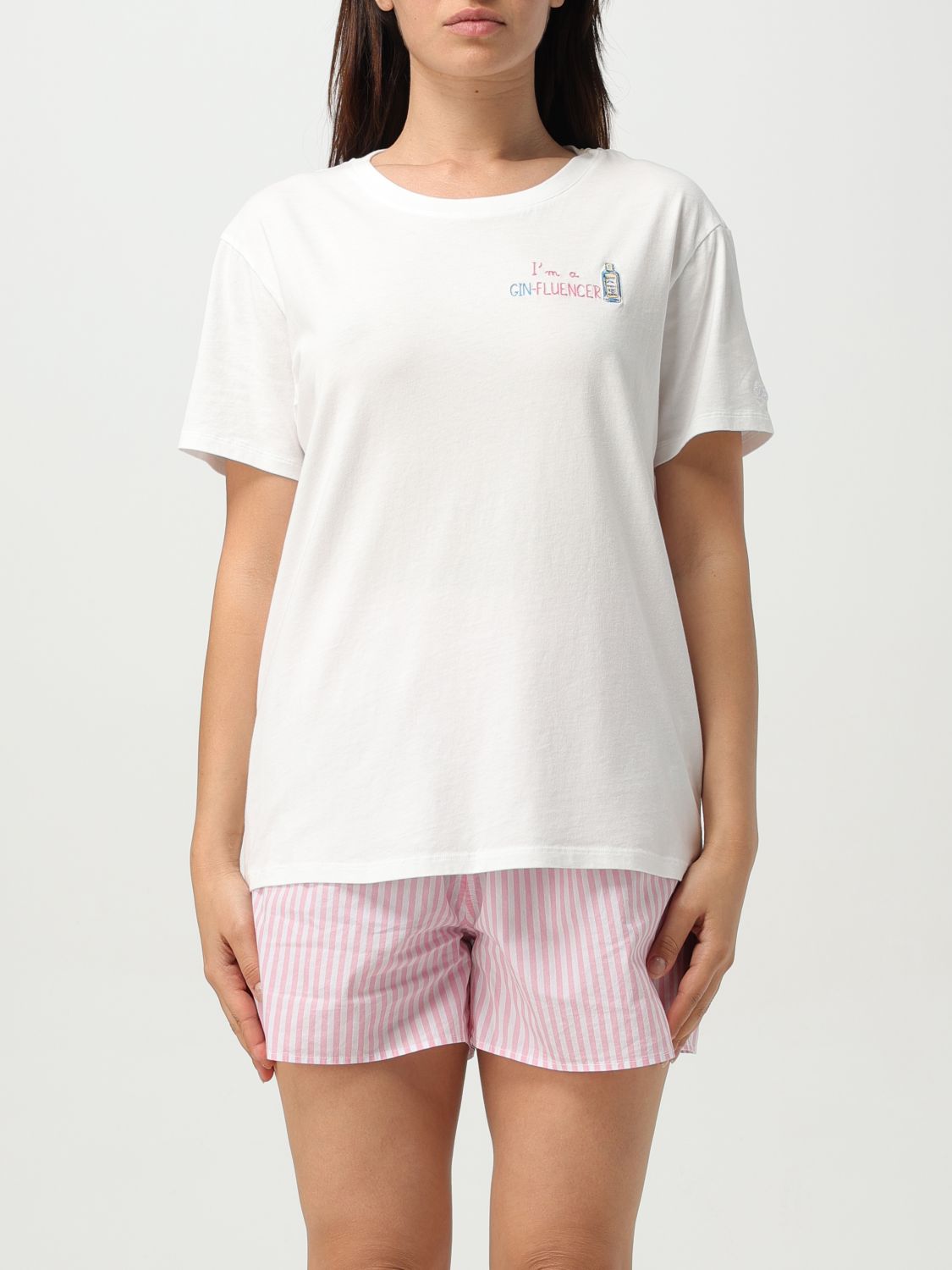 MC2 SAINT BARTH T-SHIRT MC2 SAINT BARTH WOMAN COLOR MULTICOLOR G97003005