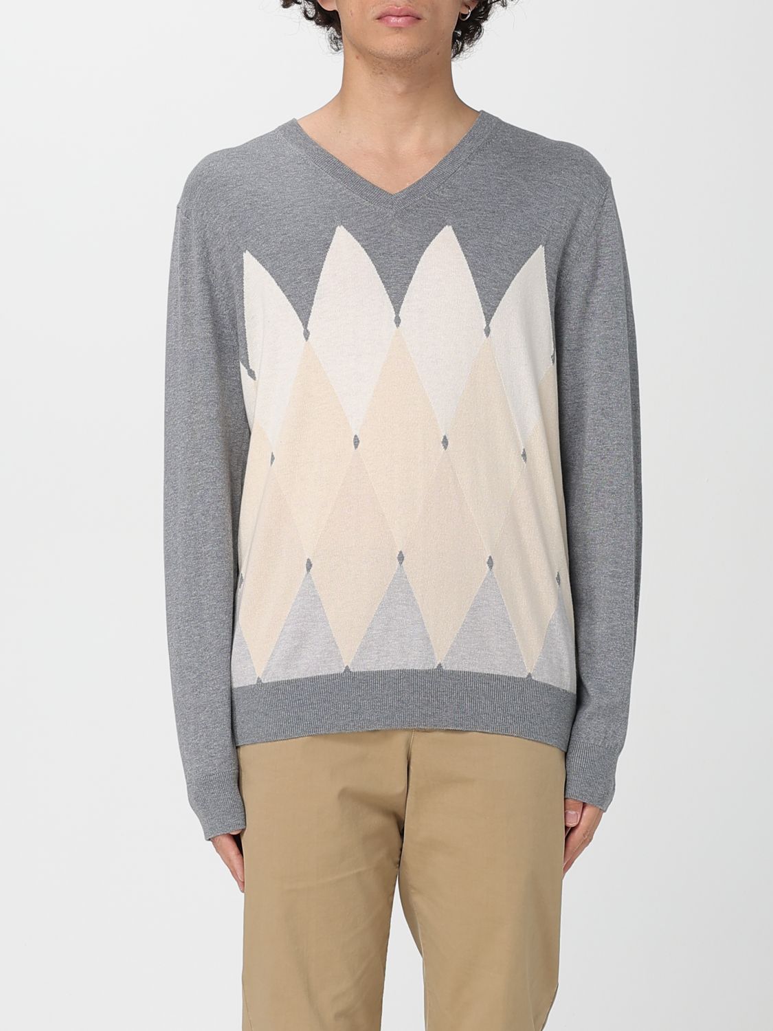 Ballantyne Cardigan  Uomo Colore Grigio