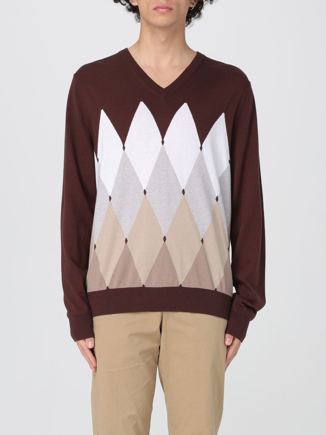 Ballantyne Cardigan Uomo Colore Marrone