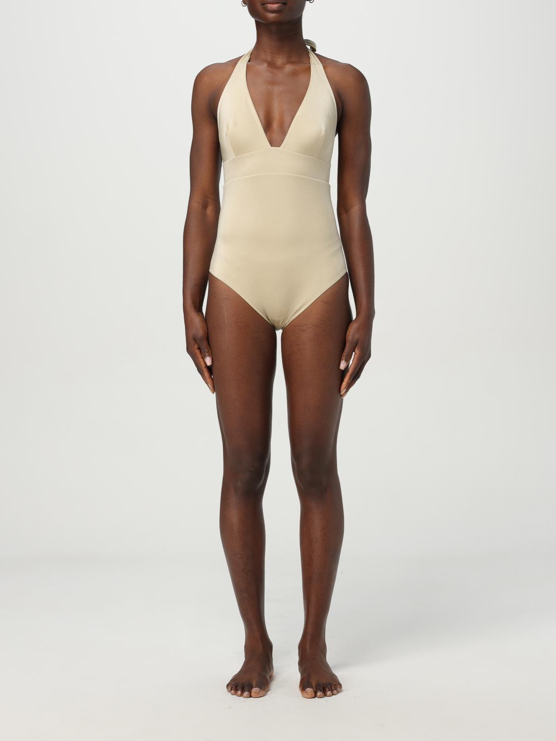 Mc2 Saint Barth Swimsuit  Woman Color Gold
