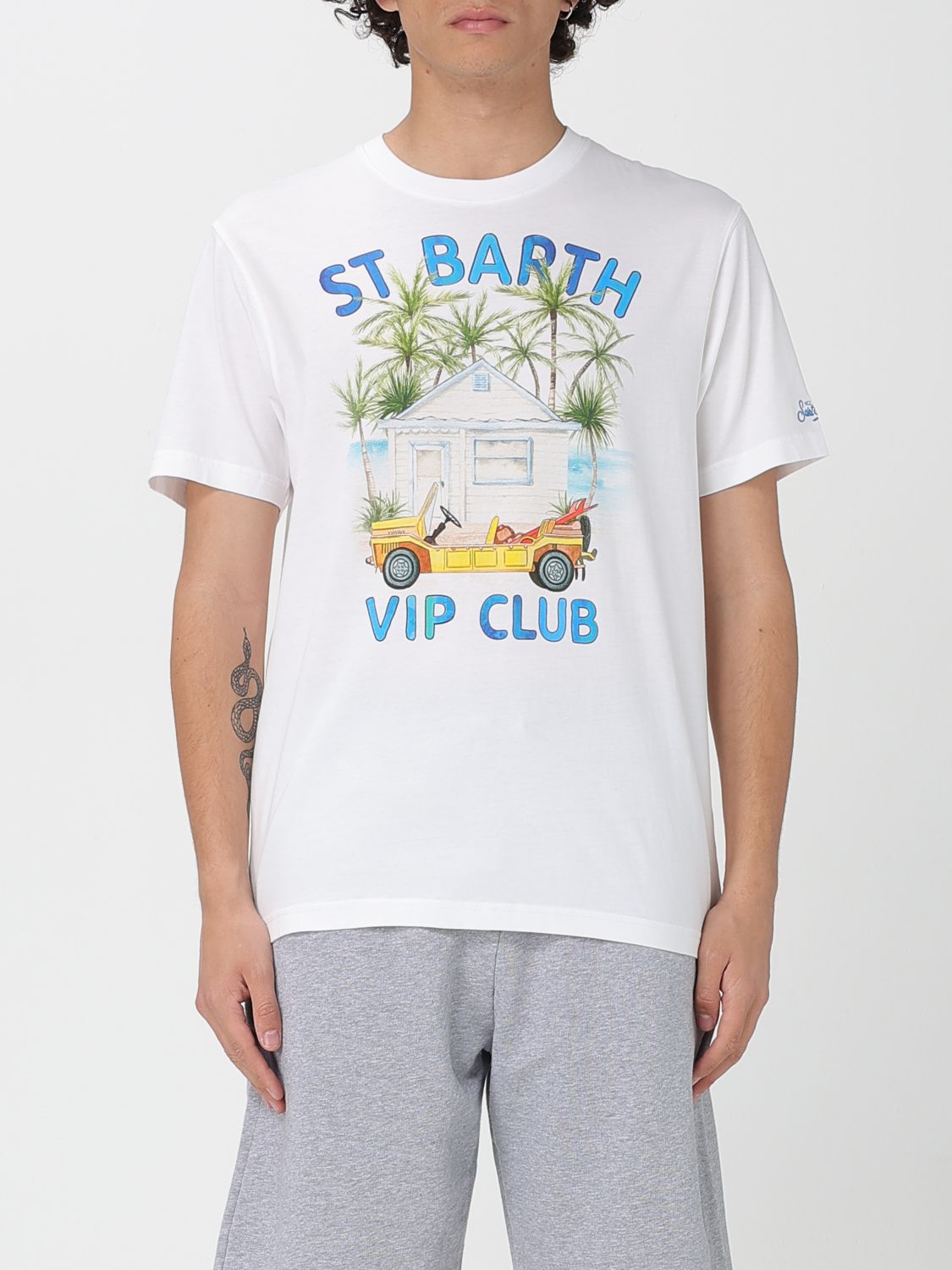 MC2 SAINT BARTH T-SHIRT MC2 SAINT BARTH MEN COLOR WHITE 2 G97048248