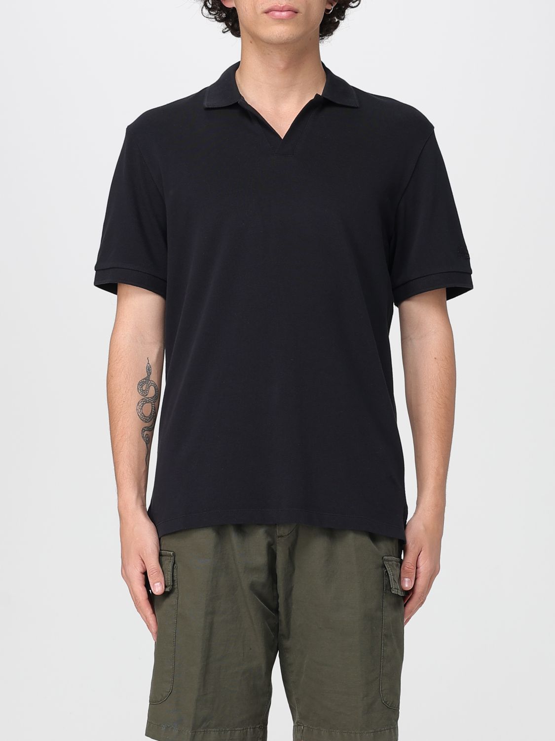 Mc2 Saint Barth Linen Polo Shirt
