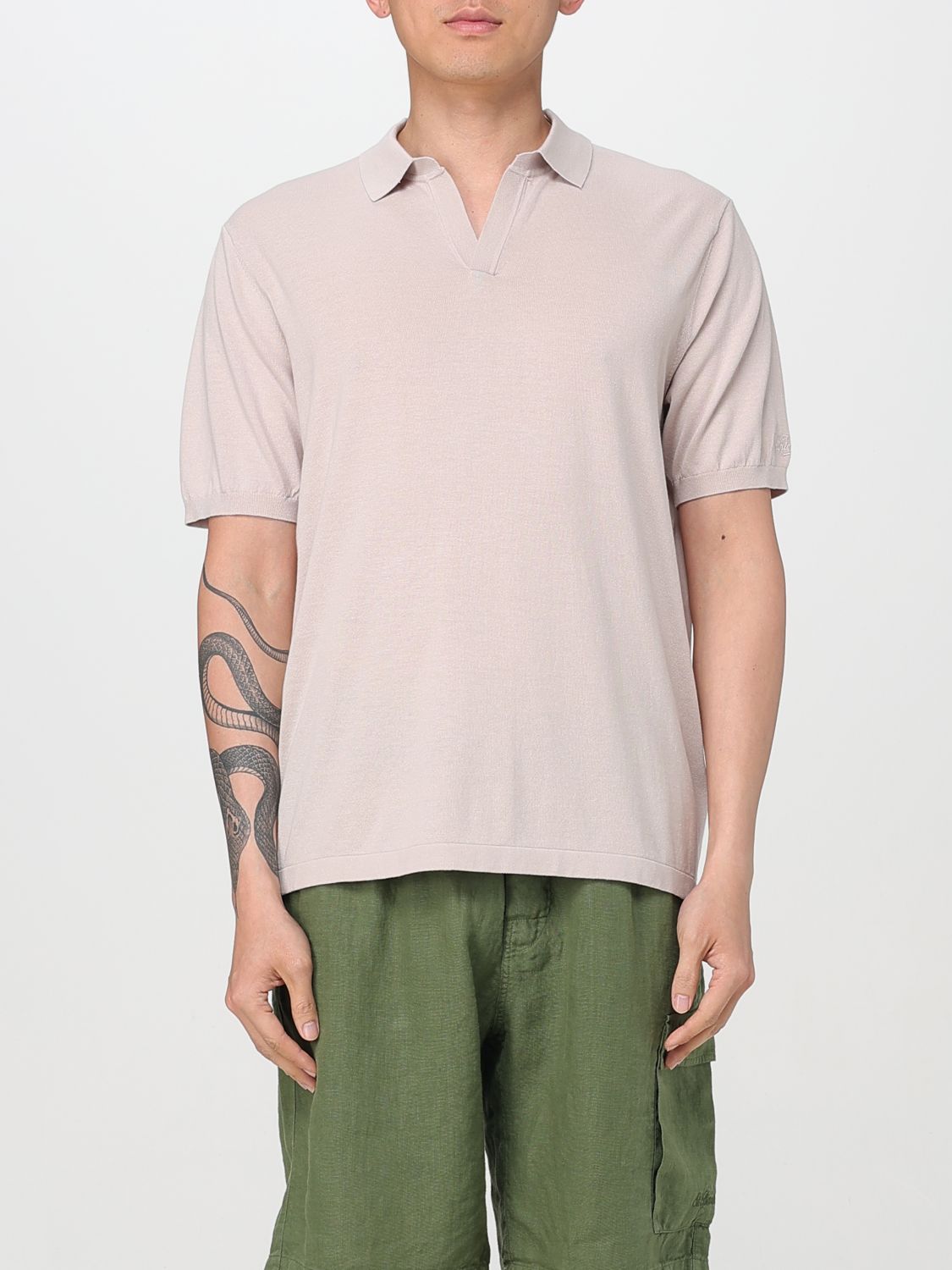 Mc2 Saint Barth Polo  Herren Farbe Beige