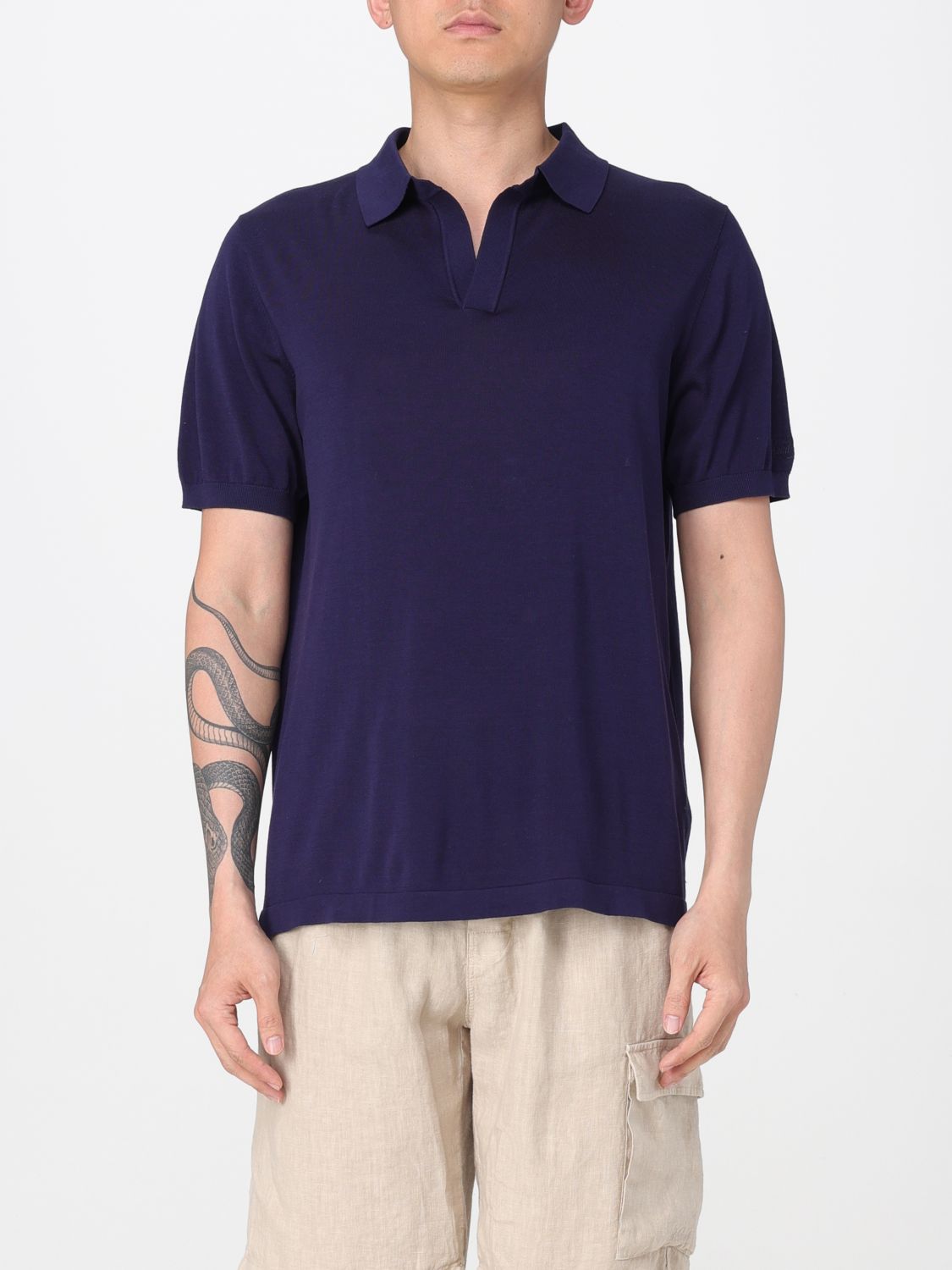 Mc2 Saint Barth Polo Herren Farbe Navy